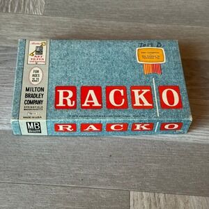 Vintage RackO Card Game Milton Bradley Retro Classic Family Game Night Nostalgia